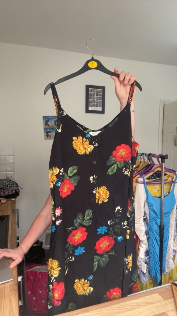 Papaya papaya size 12 floral floaty dress product image