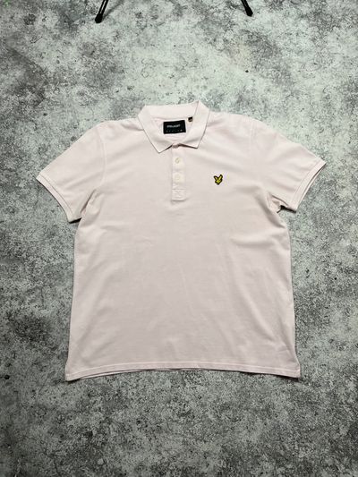 Lyle & Scott Pink Polo Shirt
