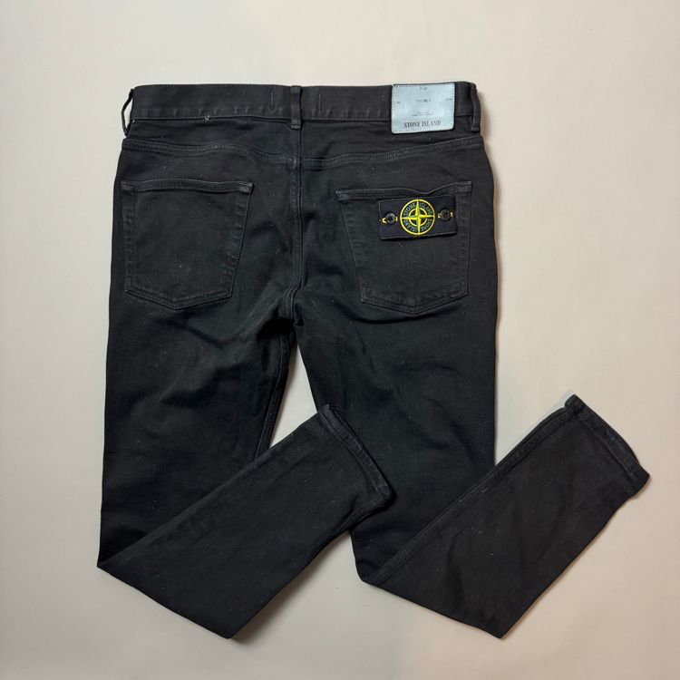 Stone Island Black Jeans - W32 L34