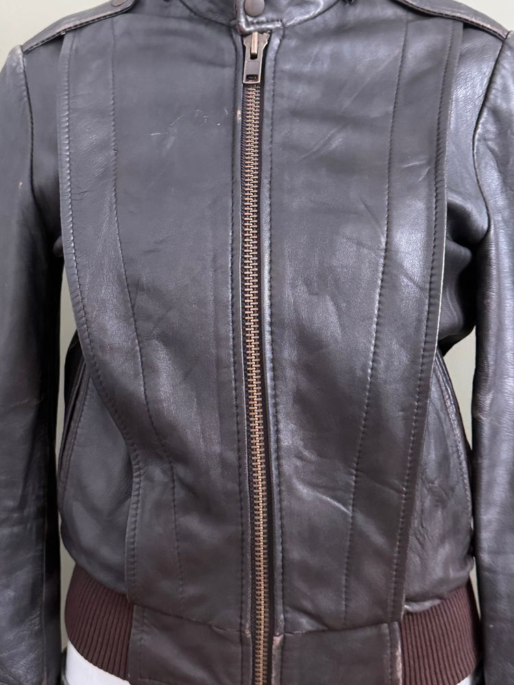 Allsaints Leather Jacket (UK8) image 9