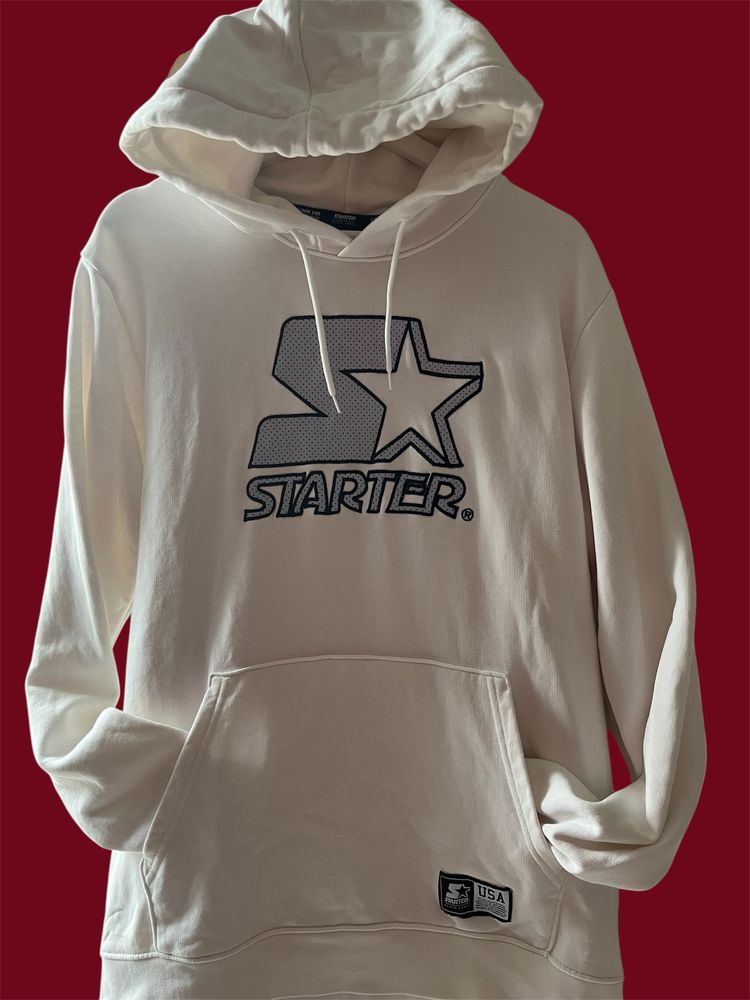 Starter White Hoodie