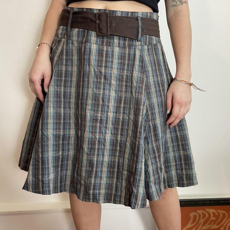 Other Retro funky boho buckle midi skirt product image