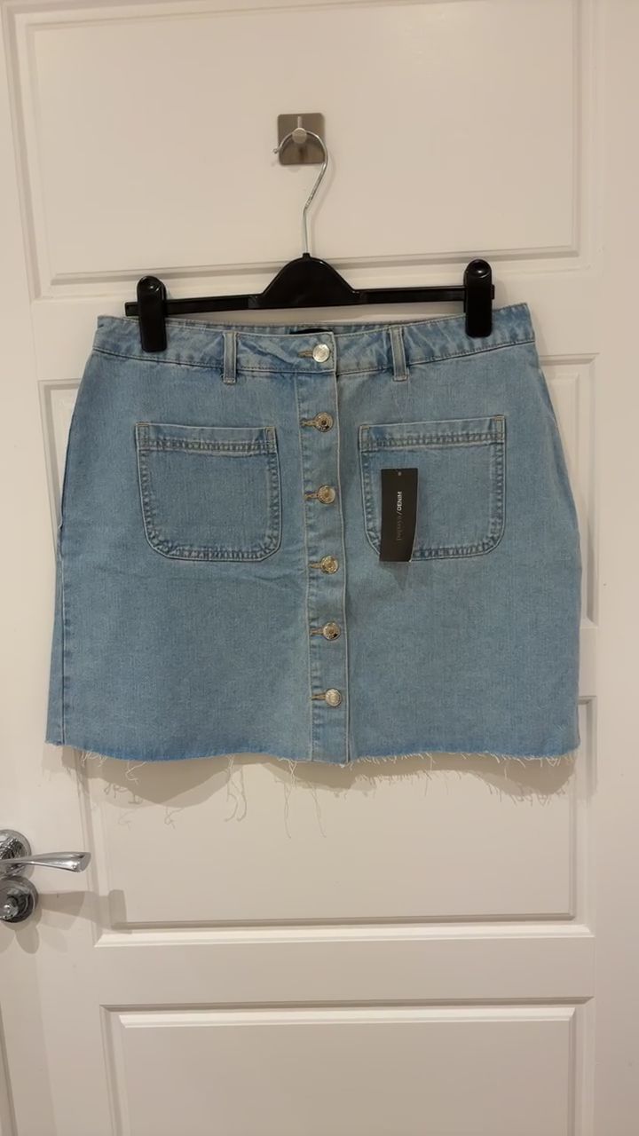 Papaya Papaya Mini Denim Skirt size 14 product image