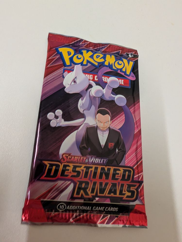 Pokémon Scarlet & Violet Destined Rivals Trading Card Game Booster Pack