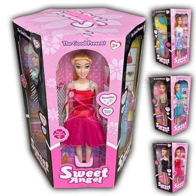 Barbie Style Sweet Angel 5 Pack Doll Bumper Set with Accessories