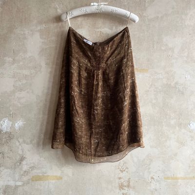 Silk skirt