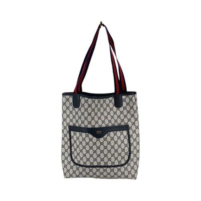 Gucci Vintage Cloth Tote Bag Ophidia