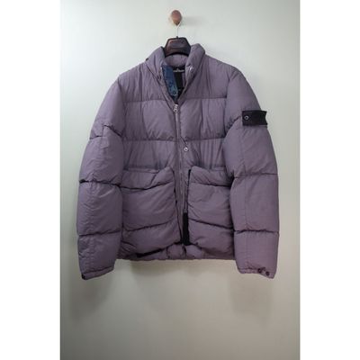 Stone Island Grey Shadow Project Naslan Light Encase Panel Down Jacket