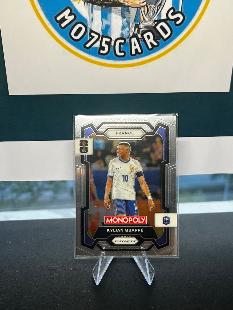 Monopoly Kylian Mbappé Collectible Card