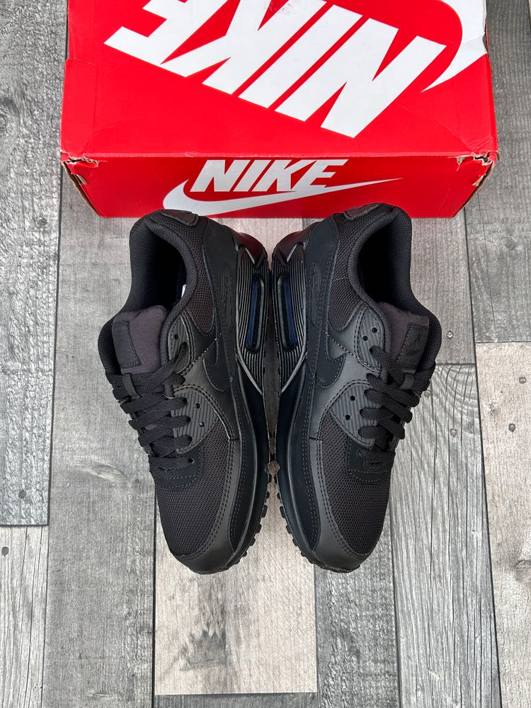 Nike Air Max 90 Trainers - ‘Triple Black’ - Size UK 7  5