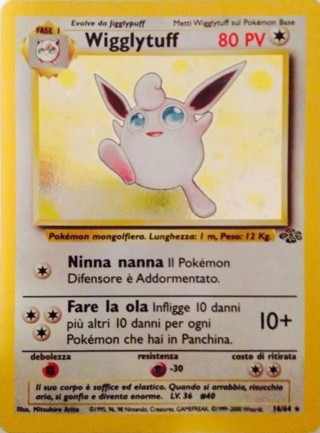 Wigglytuff Pokémon Card