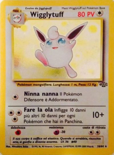 Wigglytuff Pokémon Card