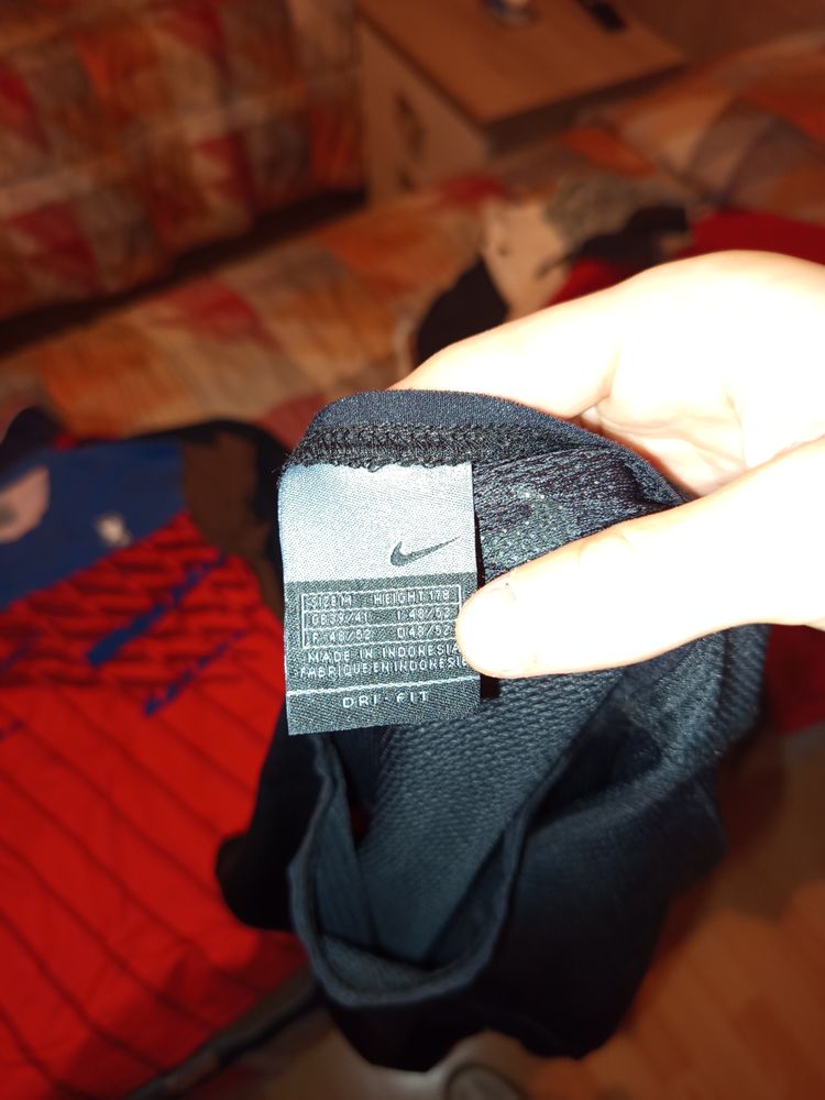 Nike Black Sports Shirt obraz 3