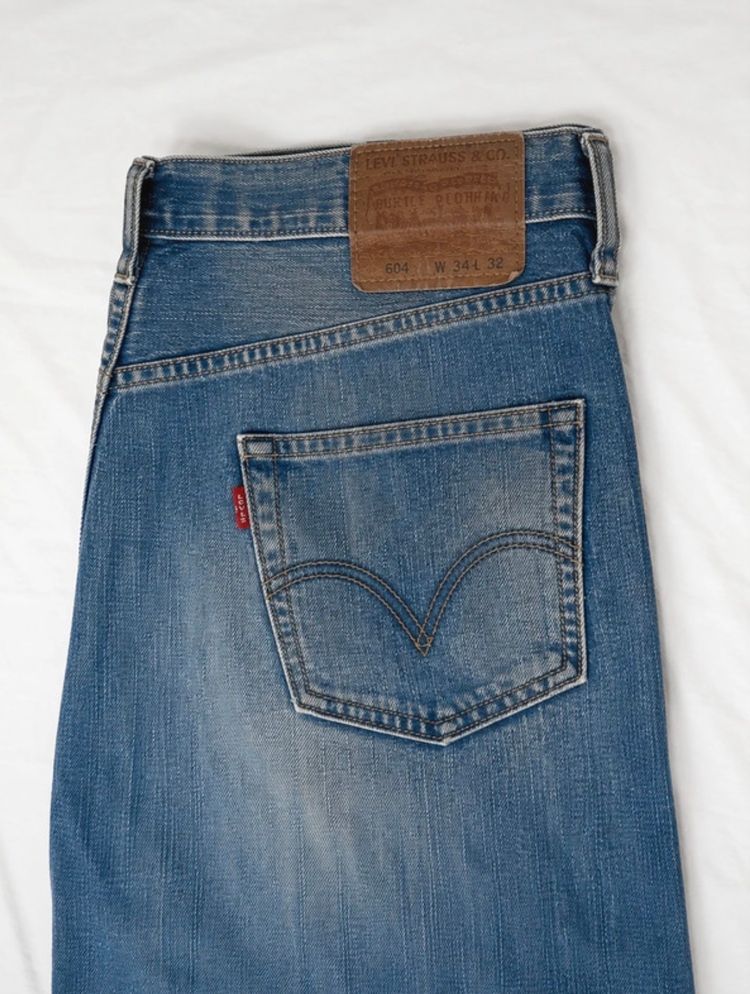 Levi'S Denim 604 Straight Jeans obraz 5