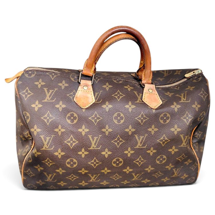 Louis Vuitton Speedy 35 Monogram Vintage 7 Handbag