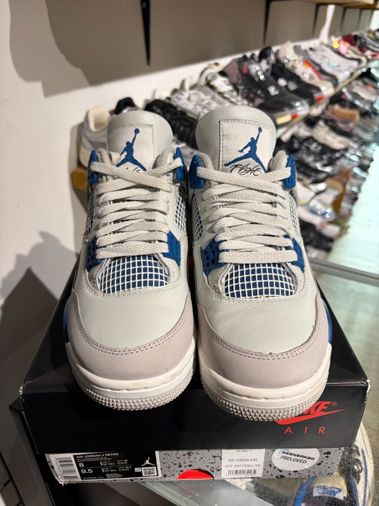 Jordan 4 Military Blue UK 7 #345 image 6
