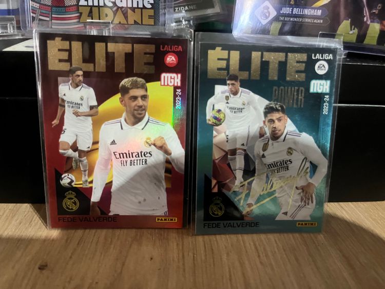 Lote Fede Valverde Laliga Elite Trading Cards