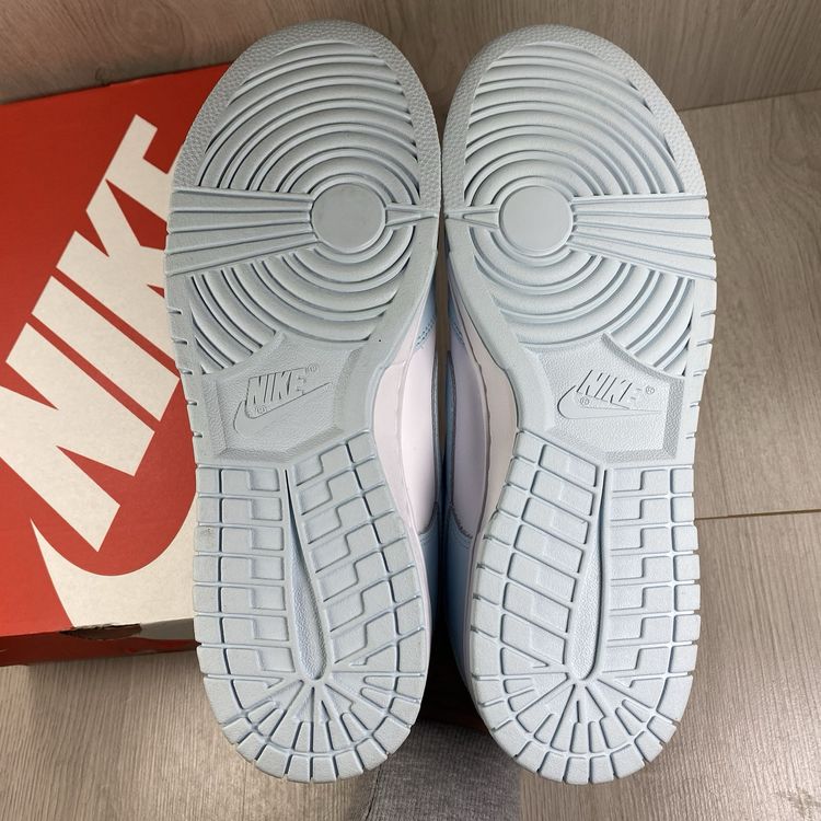 Nike Dunk Low Size UK 10 Glacier Blue White Men's Trainers DV0833-104 image 6