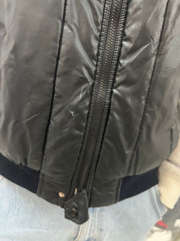 Wrangler black padded vest 4