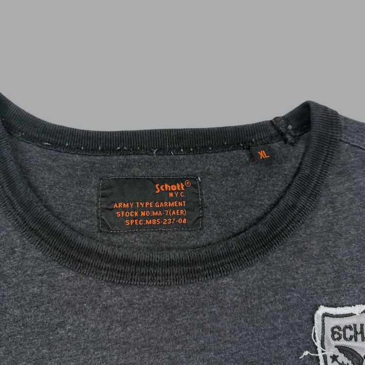 Schott NYC 2000's spellout graphic tee (XL) Men’s image 8