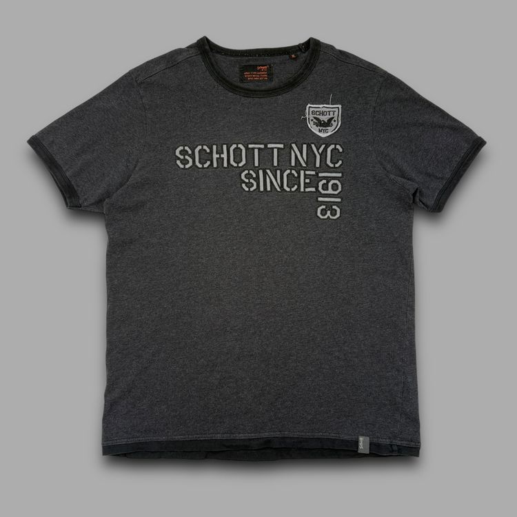 Schott NYC 2000's spellout graphic tee (XL) Men’s image 1