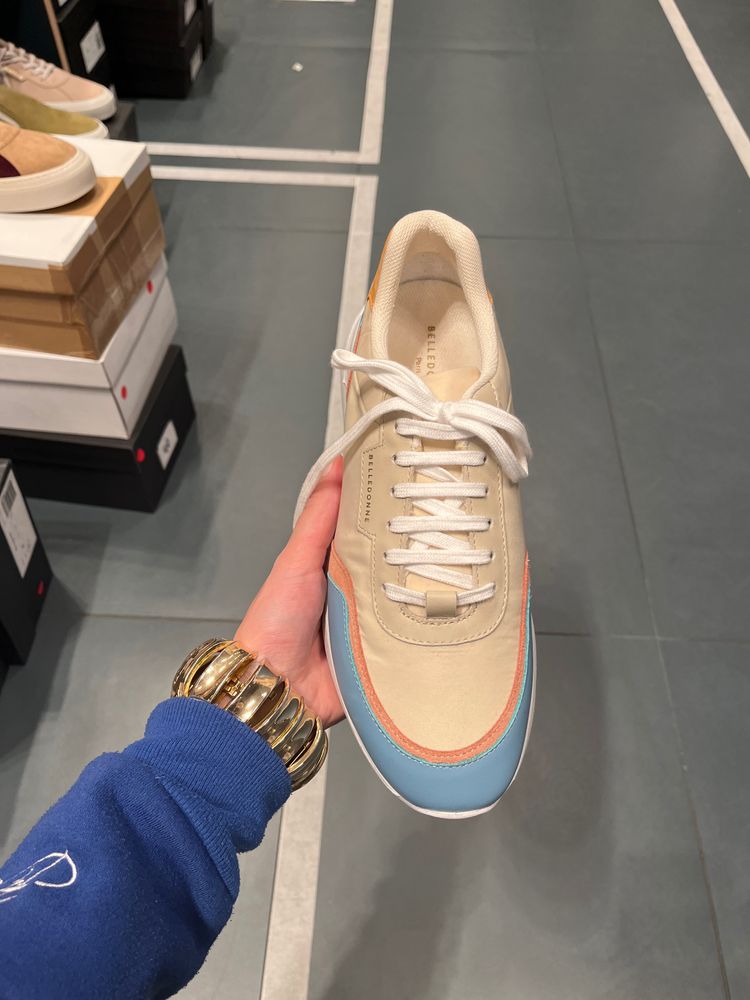 B4 beige bleu  obraz 2