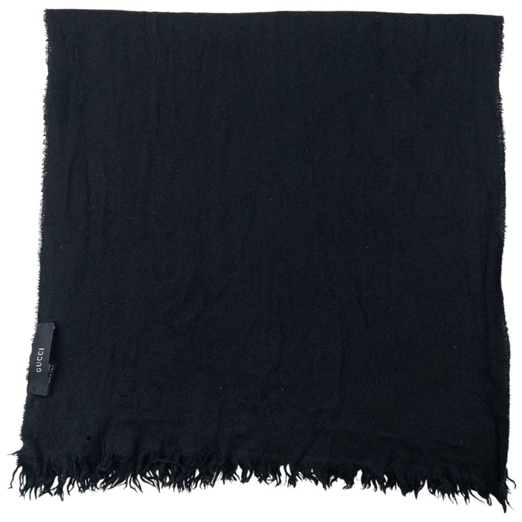Vintage 2000s Gucci Monogram Wool Scarf image 1