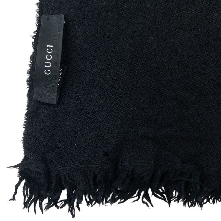 Vintage 2000s Gucci Monogram Wool Scarf image 8