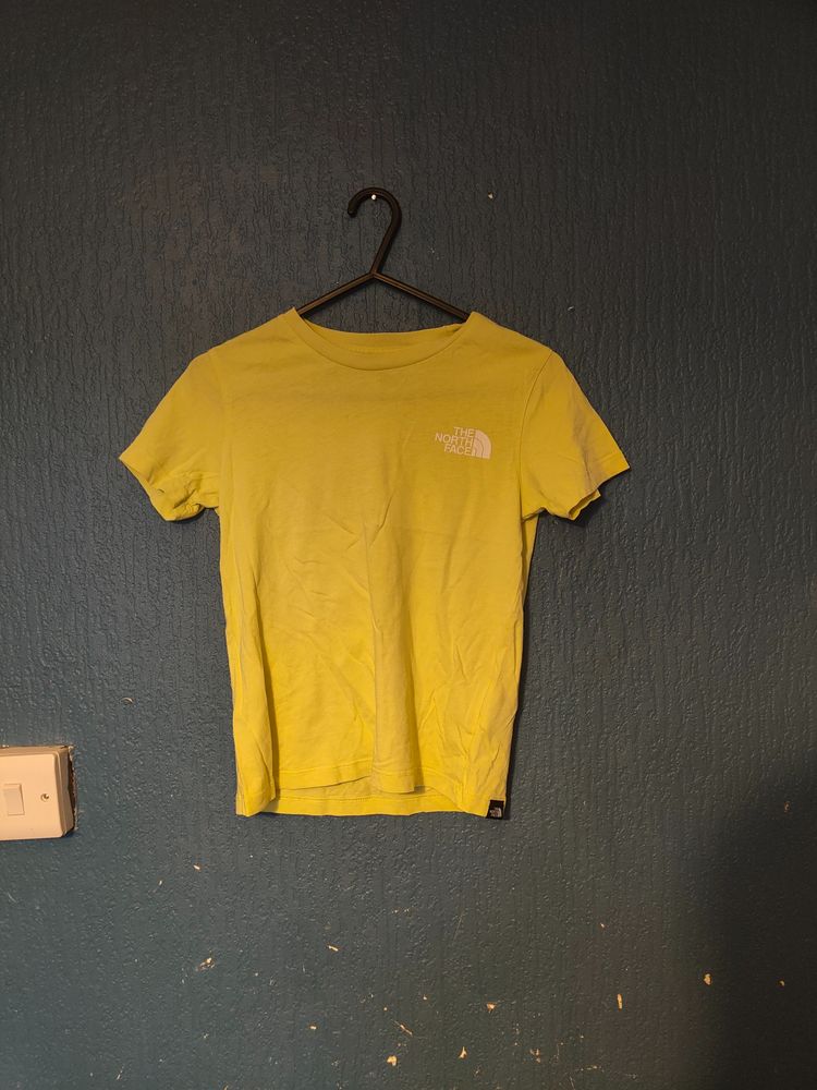 The North Face Yellow T-Shirt image 1
