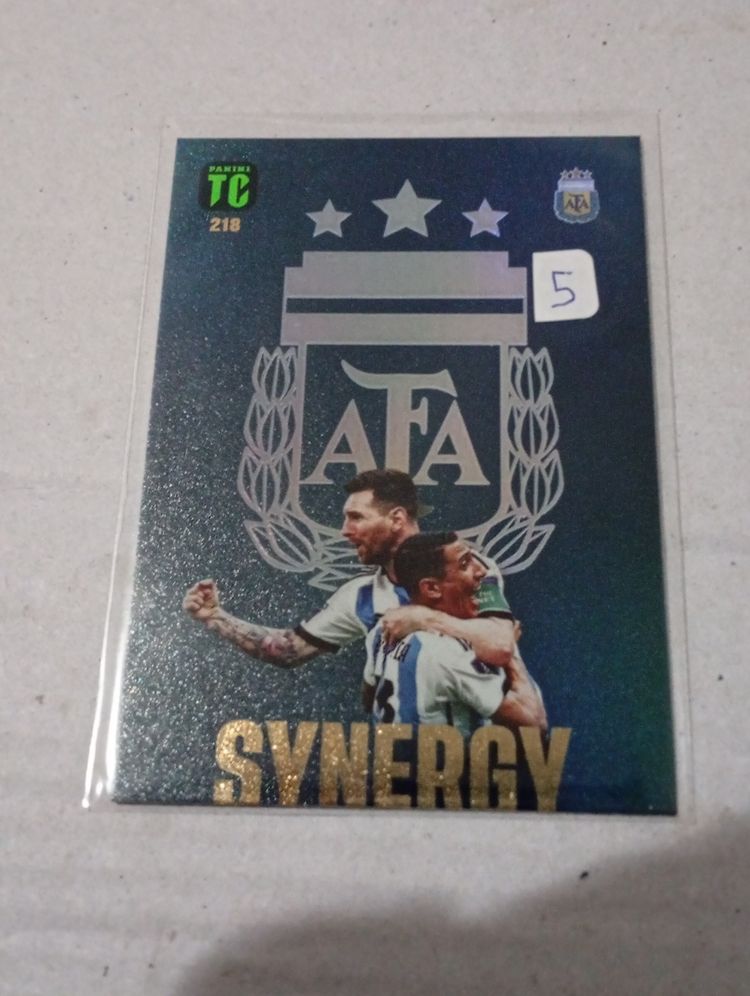 Messi & di María. Argentina. Topps class