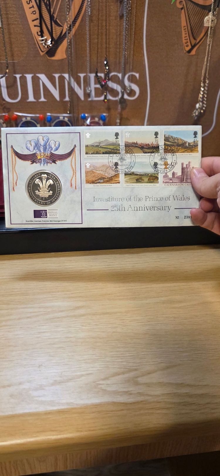 Commemorative Coin And Stamp Set image 1