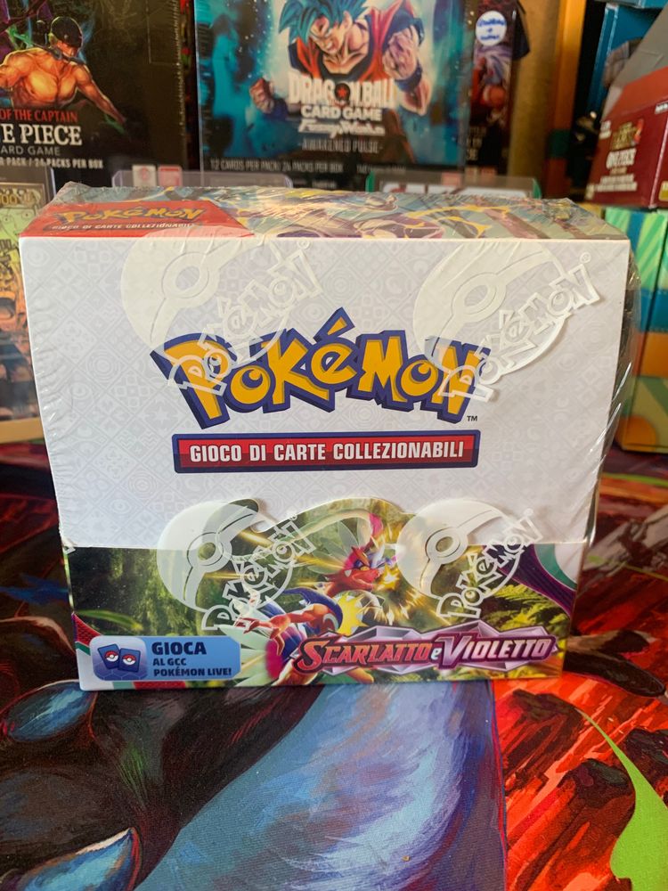 Pokémon Booster box Scarlatto E Violetto obraz 1