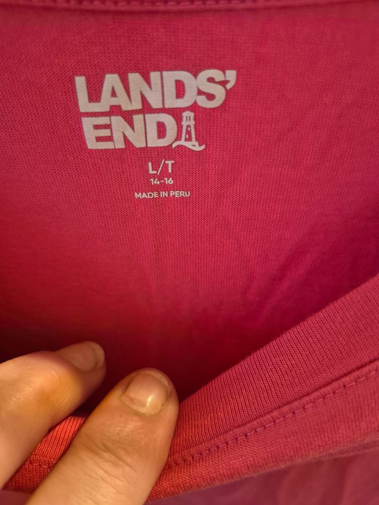Lands' End Lands' End Pink T-Shirt product image