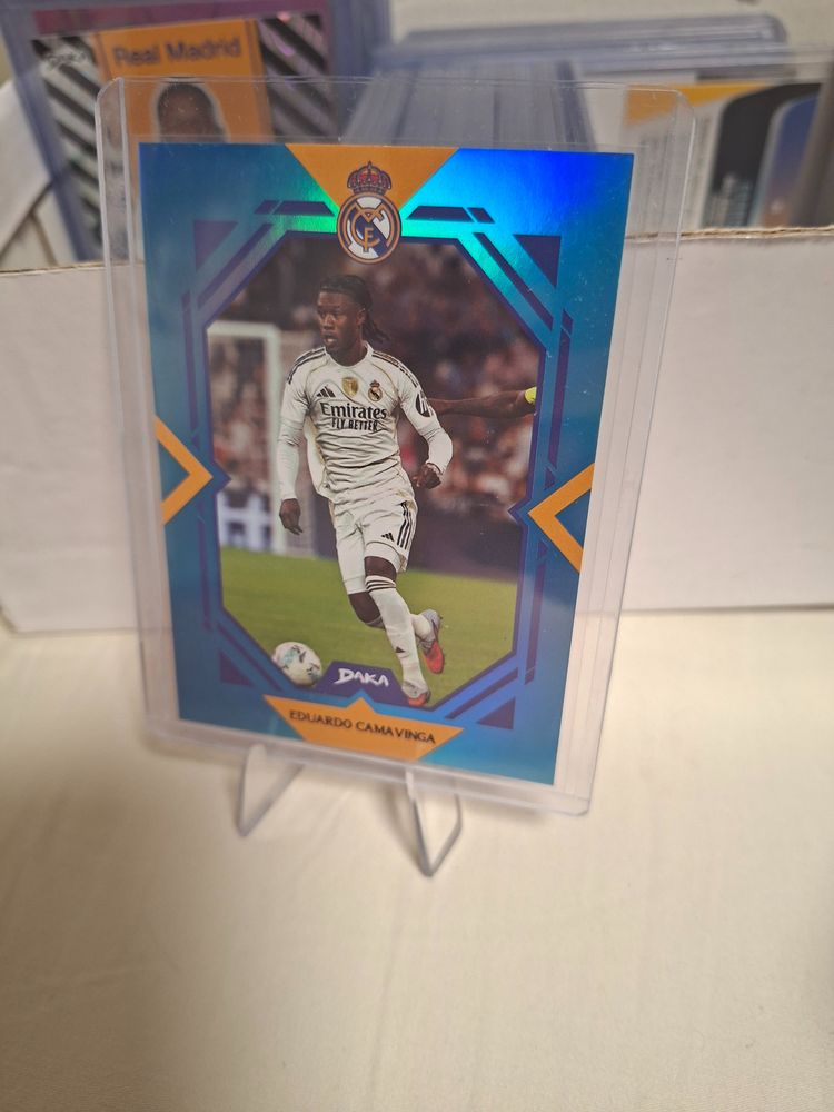 Camavinga daka numerada Real Madrid Football Trading Card