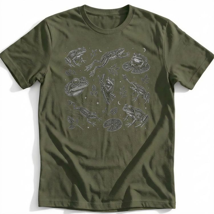 Frog Fine Etching T-Shirt 4