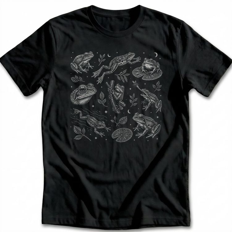 Frog Fine Etching T-Shirt 5