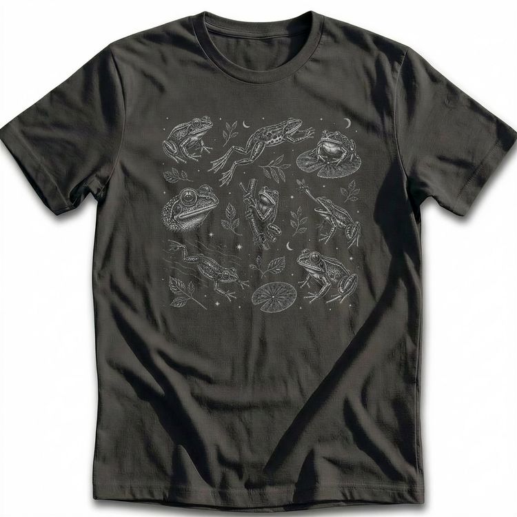 Frog Fine Etching T-Shirt