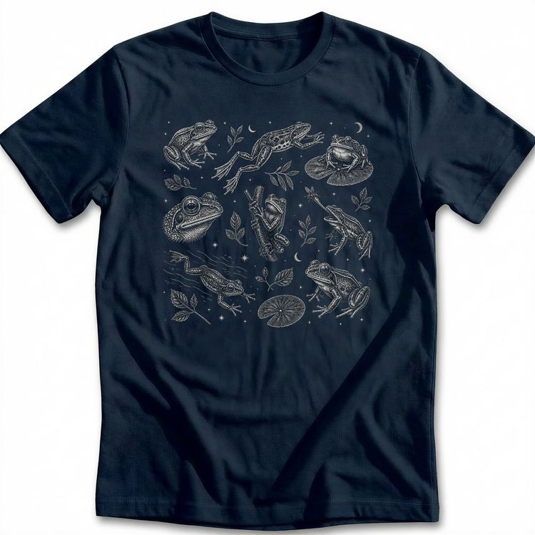 Frog Fine Etching T-Shirt 3