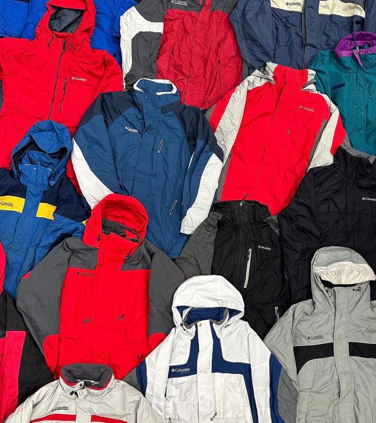 15 x COLUMBIA SHELL JACKETS/ WINDBREAKER GRADE A