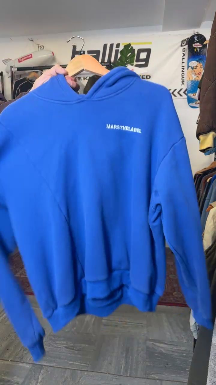 Mars Oversized Thick Hoodie image 1