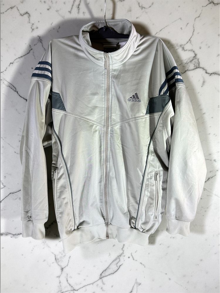 Adidas Originals Adidas White Zip-Up Jacket product image