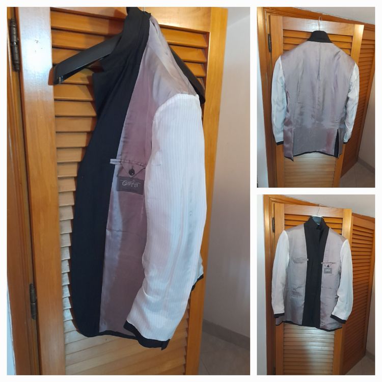 Gritti styled by Ermenegildo Zegna Giacca blazer uomo grigio scuro 8