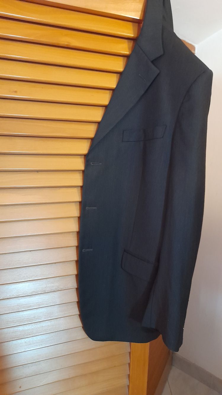 Gritti styled by Ermenegildo Zegna Giacca blazer uomo grigio scuro 6