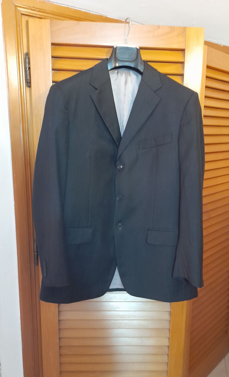 Gritti styled by Ermenegildo Zegna Giacca blazer uomo grigio scuro