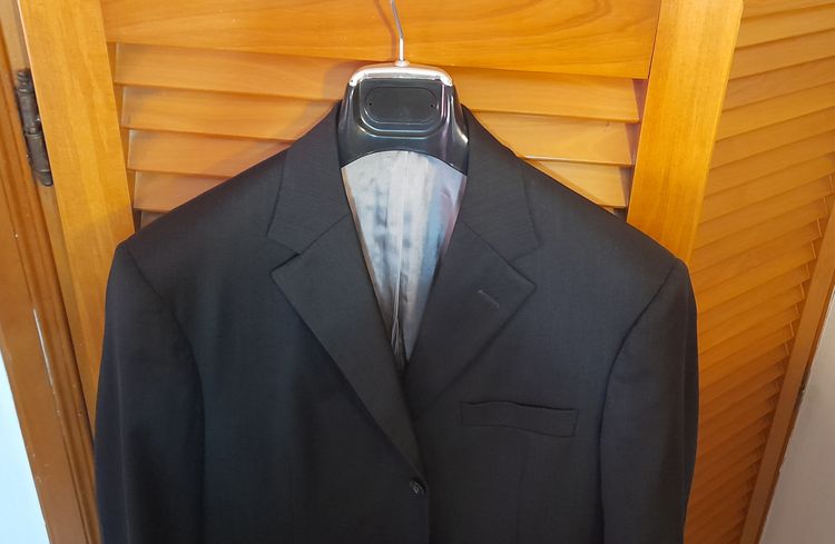 Gritti styled by Ermenegildo Zegna Giacca blazer uomo grigio scuro 5