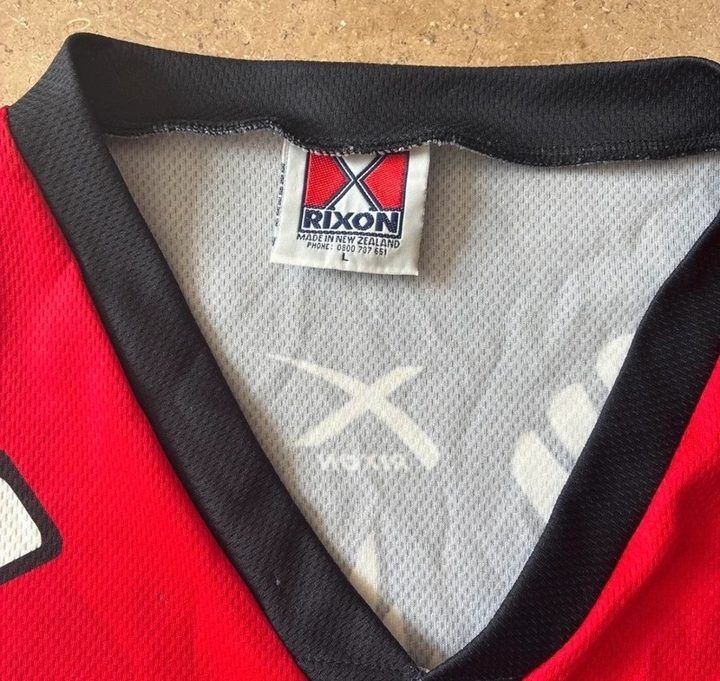 Rixon Red And Black Sports Jersey obraz 3