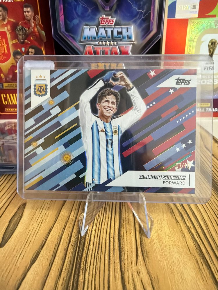 Topps team Argentina set Football Trading Card