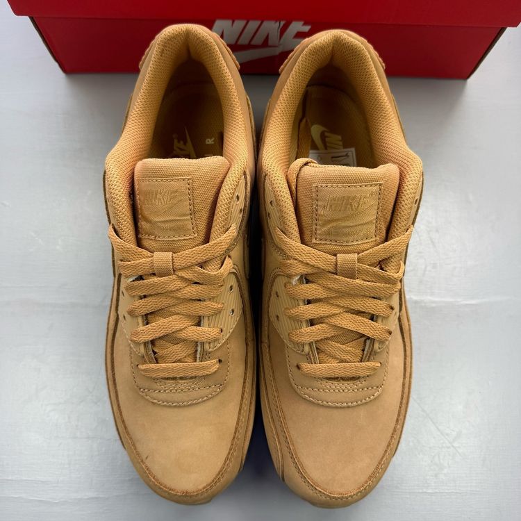 Nike Air Max 90 Size UK 8 Premium Winter Wheat Flax Gum Mens Trainers FZ5102-299 imagen 2