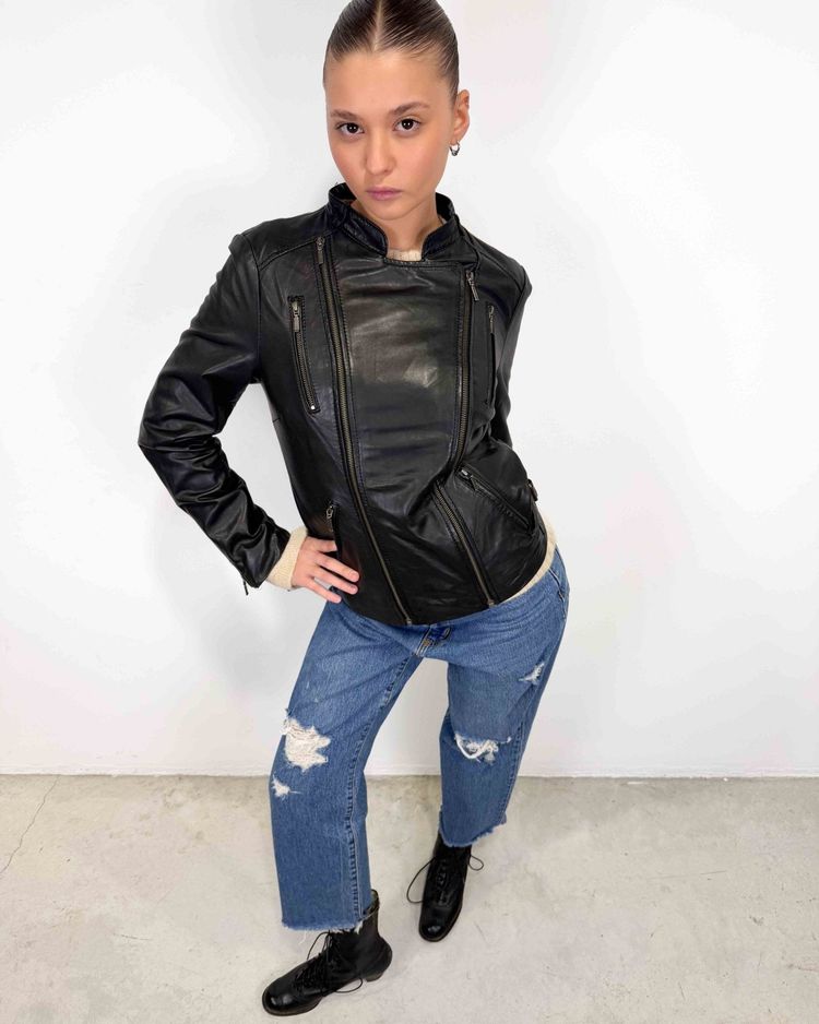 The Iris leather jacket 2
