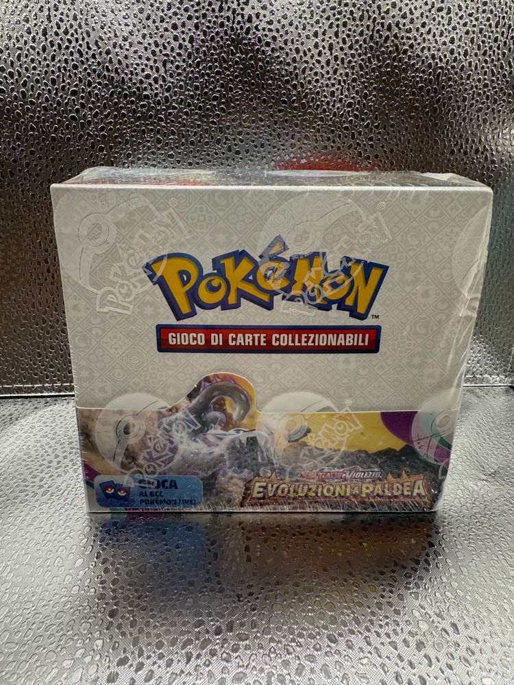 Pokémon Evoluzioni Paldea booster Box